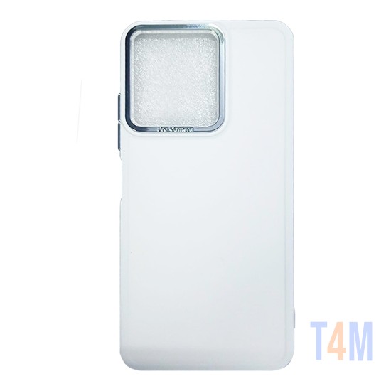 Capa de Silicone para Xiaomi Redmi 13C/Poco C65 Branco